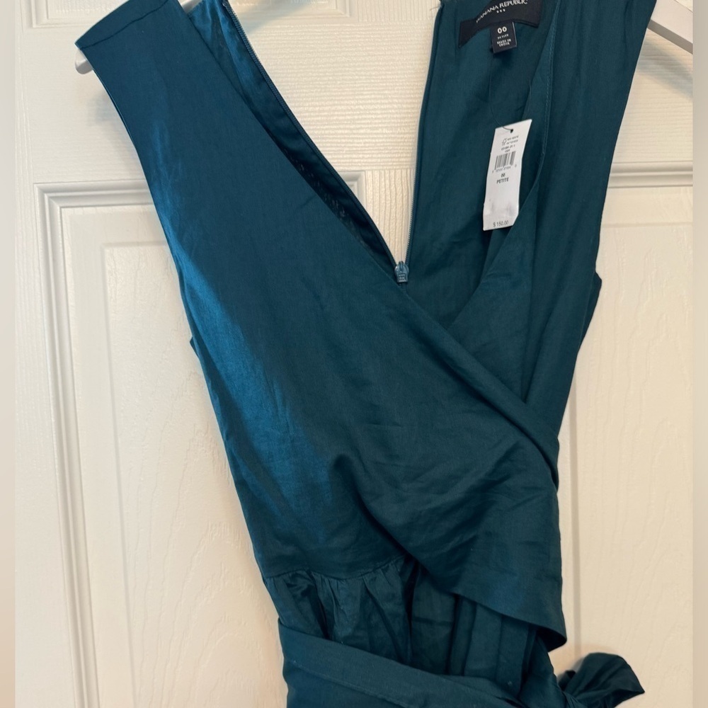 New - VOILE WRAP-WAIST MAXI DRESS - Picture 7 of 7